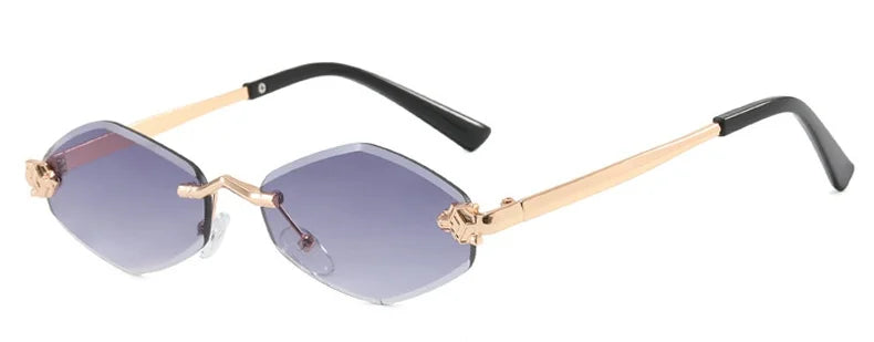 Fashion Small Polygonal Sunglasses for Women