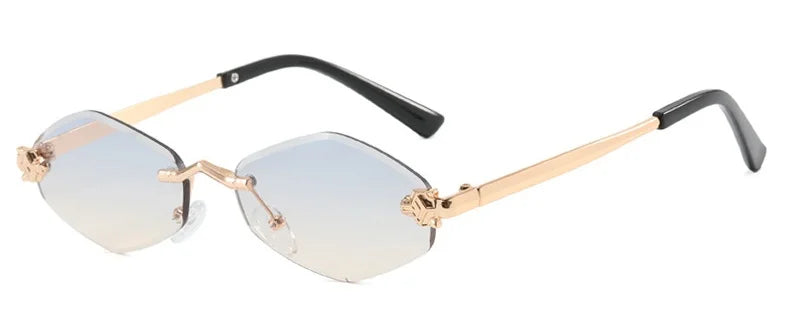 Fashion Small Polygonal Sunglasses for Women