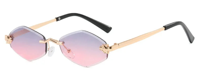 Fashion Small Polygonal Sunglasses for Women
