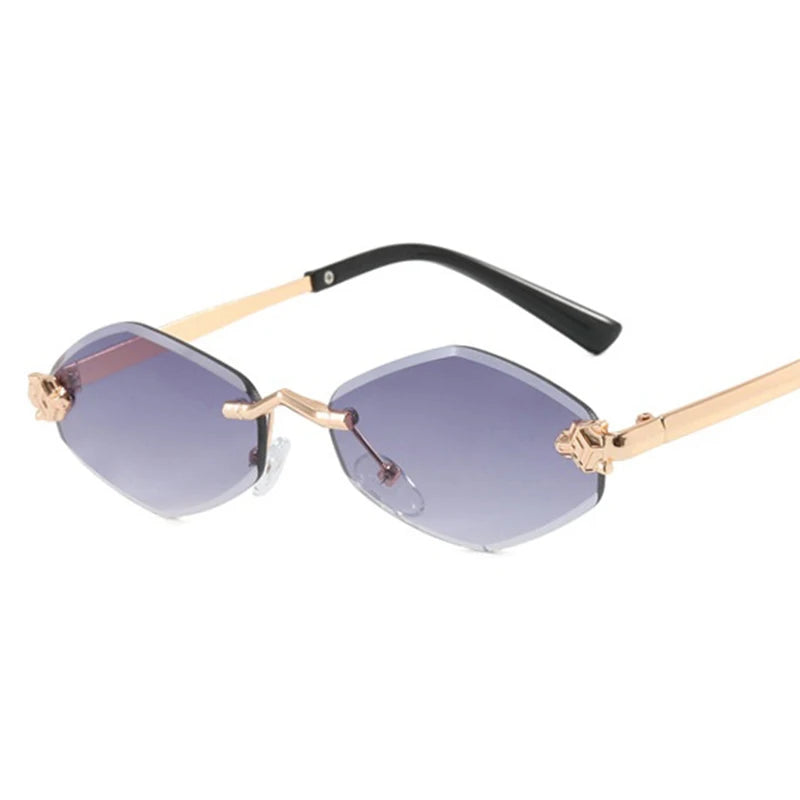 Fashion Small Polygonal Sunglasses for Women